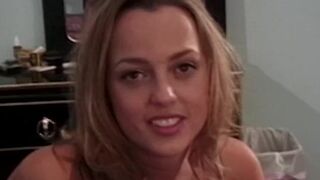 Busty babe with piercings enjoys private sex interview