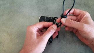 The DG-Lab Conductive Pro Loops E-Stim Coyote 3