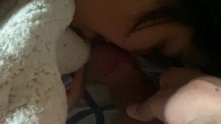 Acordando minha esposa com pau na boca